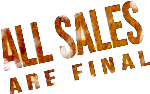 all sales are final